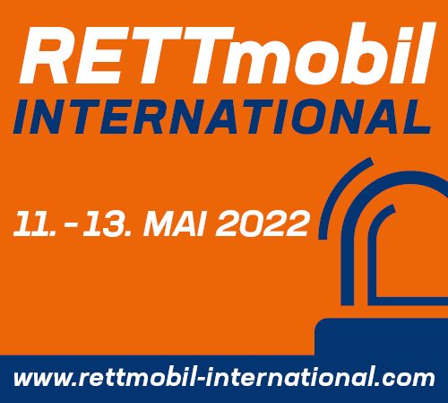 RETTmobil International 2022, 11.-13. Mai, www.rettmobil-international.com
