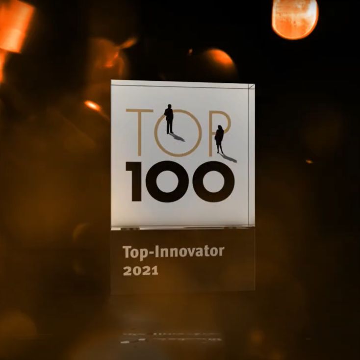 Top 100 Innovator 2021 Urkunde