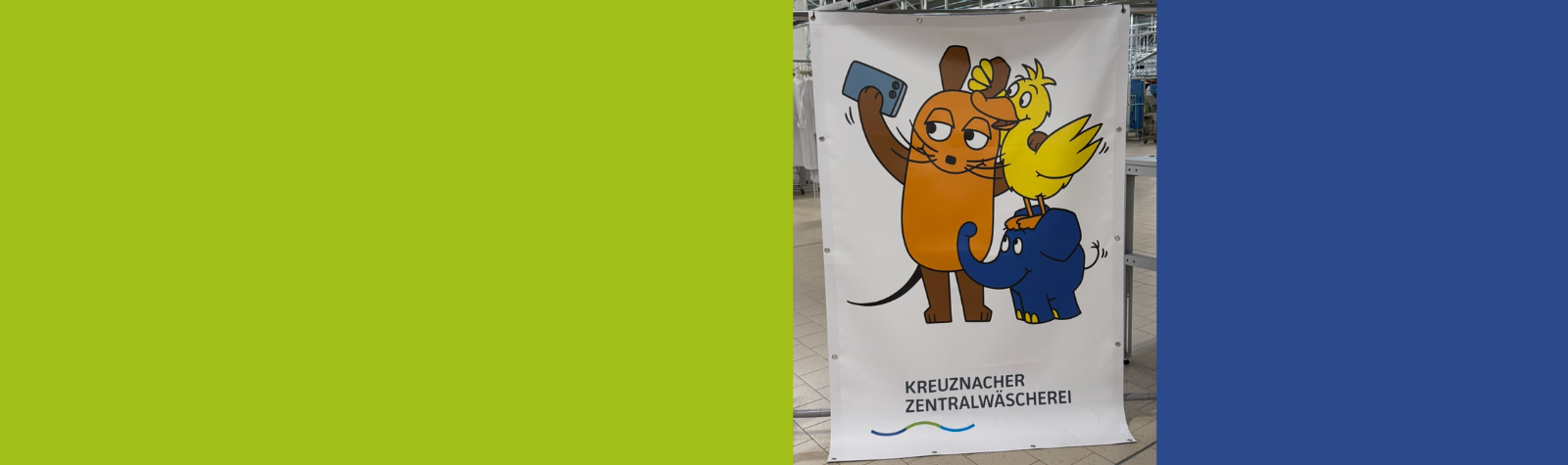 Die Maus in der Kreuznacher Zentralwäscherei