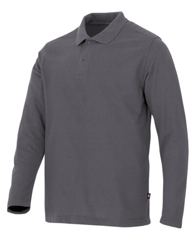 Basisoberteile Poloshirt Langarm in Europa produziert mieten